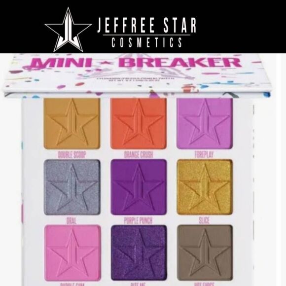 Jeffree Star Mini Breaker Eyeshadow/Pressed Pigment Palette - Picture 1 of 10